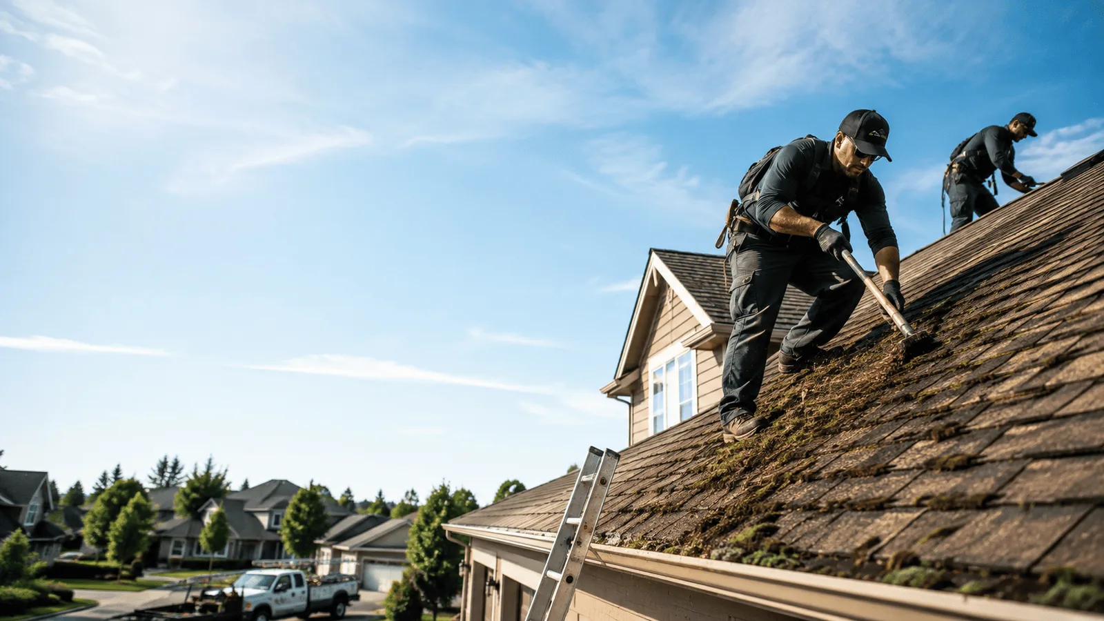 Roof Moss Removal in White Marsh, MD near me